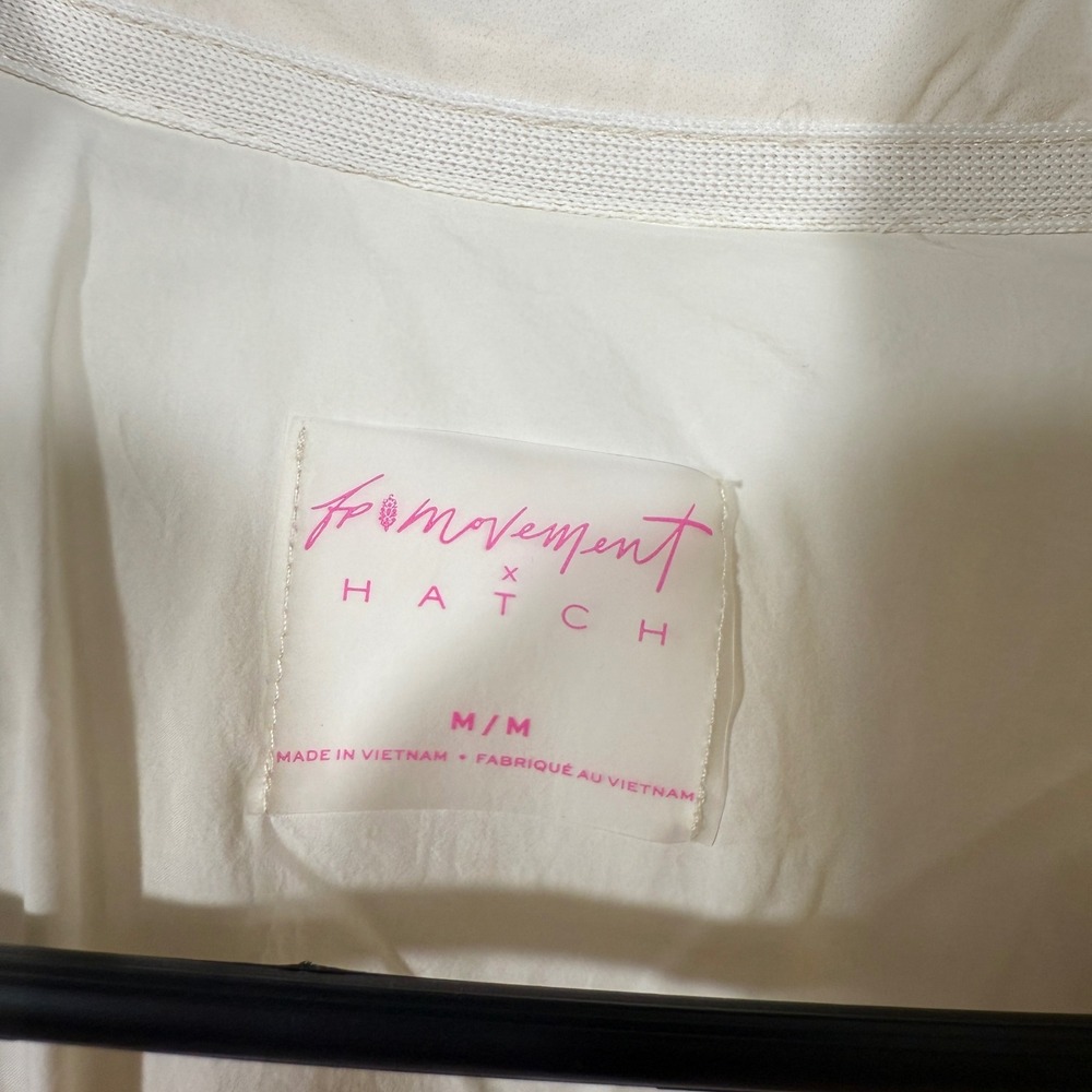 NEW FP Movement Hatch Ivory Combo Puffer Jacket Packable Quilted $248 - Picture 7 of 9